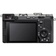 Sony Alpha a7C II Full Frame Mirrorless Camera Body Silver - ILCE7CLM2/S + Sony SEL2860 Lens Black