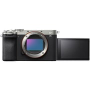 Sony Alpha a7C II Full Frame Mirrorless Camera Body Silver - ILCE7CLM2/S + Sony SEL2860 Lens Black