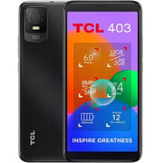 TCL 403 32GB Prime Black 4G Smartphone