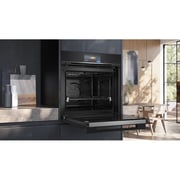 Siemens iQ700 built-in oven 60 x 60 cm Black - HB778GNB1M