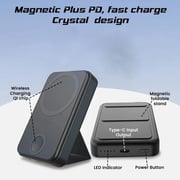 Protect 2-in-1 Magnetic Power Bank 10000mAh Black M1W