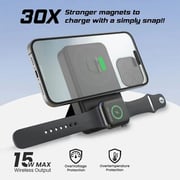Protect 2-in-1 Magnetic Power Bank 10000mAh Black M1W