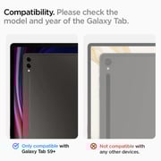 Spigen Tough Armor Pro Case Black Galaxy Tab S9 Plus