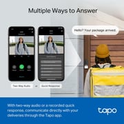 TPLink Tapo D230S1 Smart Video Doorbell Camera Kit