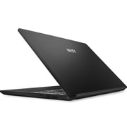 MSI Modern 15 (2022) Laptop - 12th Gen / Intel Core i7-1255U / 15.6inch FHD / 512GB SSD / 16GB RAM / Shared Intel Iris Xe Graphics / Windows 11 Home / English & Arabic Keyboard / Classic Black / Middle East Version - [B12M]
