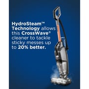 BISSELL CrossWave HydroSteam 3527E – Wet & Dry All-in-One Vacuum, Vacuum, Mop and Steam with the Power of Hydrosteam Technology. For use on Tiles, Wood Floors, Rubber Floor & Mats | 2-Year BISSELL Warranty