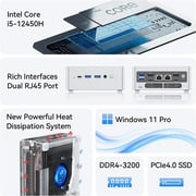 NAB5 Mini PC 12th Gen Core i5-12450H(8C/12T) Windows 11 Pro Mini