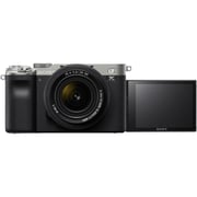 Sony Alpha a7C Full FrameMirrorless Camera Body Silver - ILCE7CKIT + SEL2860 Lens + SF32P SDHC 32GB