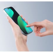 Devia Full Screen Tempered Glass Screen Protector Black iPhone 15 Plus
