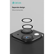 Devia Crystal Camera Lens Protector Clear iPhone 15/15 Plus Pack of 2pcs