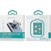 Devia Crystal Camera Lens Protector Clear iPhone 15 Pro/Pro Max Pack of 3pcs
