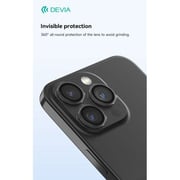 Devia Crystal Camera Lens Protector Clear iPhone 15 Pro/Pro Max Pack of 3pcs