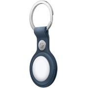 Apple AirTag FineWoven Key Ring Pacific Blue