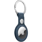 Apple AirTag FineWoven Key Ring Pacific Blue