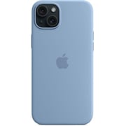 Apple Silicone Case With Magsafe Winter Blue iPhone 15 Plus