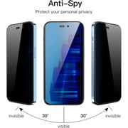 Protect Privacy Screen Protector Black iPhone 15 Pro Max
