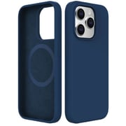 Protect MagSafe Silicon Case Blue iPhone 15 Pro