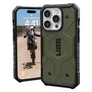 UAG Pathfinder MagSafe Case Olive iPhone 15 Pro