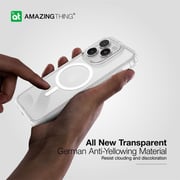 Amazing Things MagSafe Case Clear iPhone 15 Pro