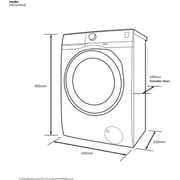Electrolux Front Load Washer 10 kg EWF1041R9SB