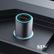Blupebble Navi Power Car Charger 53W Grey