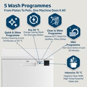 Beko Free Standing Dishwasher DVN05320W