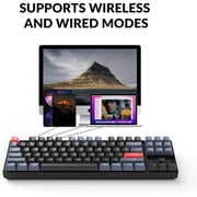 Keychron Pro Wireless Custom Mechanical Keyboard Black - K8P-G2