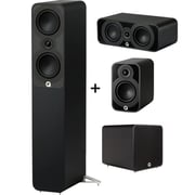 Q Acoustics Floor Standing Speaker 5040+5090+5010+B12 - Black