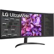 LG 34 Inch Curved UltraWide Monitor QHD IPS Display, Gaming Monitor