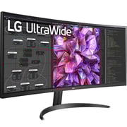 LG 34 Inch Curved UltraWide Monitor QHD IPS Display, Gaming Monitor
