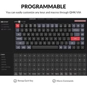 Keychron Pro Wireless Custom Mechanical Keyboard Black - K3P-A1