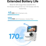 Insta360 CINSABKA GO 3 Action Camera 128GB - White