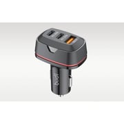 Budi Quick Charge 3.0 Car Charger Black