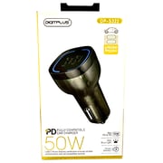 Digitplus Dual Port Car Charger Black