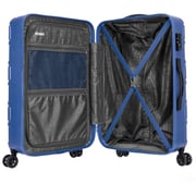 American Tourister Bricklane 1 Pc Spinner Luggage Trolley Oxford Blue