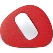 Greedy Farmers Leather Mouse Pad Ruby Woo Red