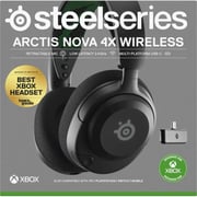 Steelseries Arctis Nova 4X 61646 Wireless On Ear Gaming Headset Black