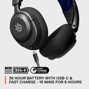 Steelseries Arctis Nova 4P 61641 Wireless On Ear Gaming Headset Black
