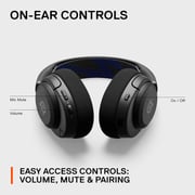 Steelseries Arctis Nova 4P 61641 Wireless On Ear Gaming Headset Black