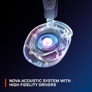Steelseries Arctis Nova 4P 61641 Wireless On Ear Gaming Headset Black