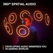 Steelseries Arctis Nova 4P 61641 Wireless On Ear Gaming Headset Black