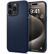 Spigen Liquid Air Case Navy Blue iPhone 15 Pro Max
