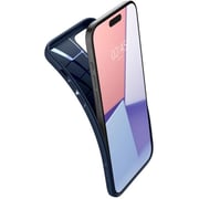 Spigen Liquid Air Case Navy Blue iPhone 15 Pro Max