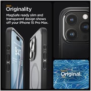 Spigen Ultra Hybrid MagFit Case Frost Black iPhone 15 Pro Max