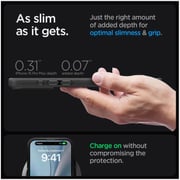 Spigen Ultra Hybrid MagFit Case Frost Black iPhone 15 Pro Max