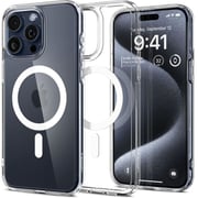Spigen Ultra Hybrid MagFit Case White iPhone 15 Pro