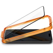 Spigen AlignMaster GLAS.tR Screen Protector Black iPhone 15 Pro Max