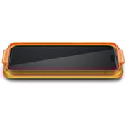 Spigen AlignMaster GLAS.tR Screen Protector Black iPhone 15 Pro Max