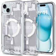 Spigen Ultra Hybrid Zero One MagFit Case White iPhone 15