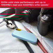 SanDisk Extreme Portable SSD USB 3.2 2TB Sky Blue SDSSDE61-2T00-G25B